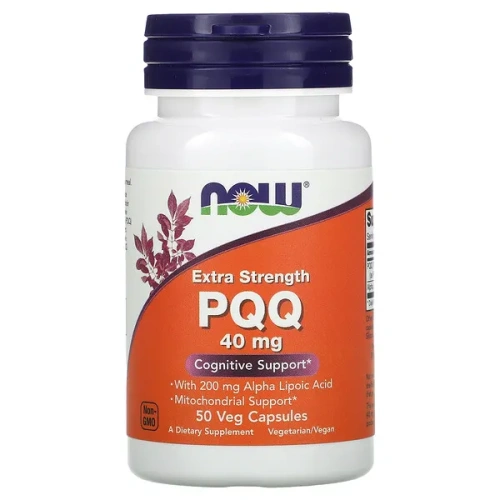 NOW Foods, Extra Strength PQQ, 40 mg, 50 Veg Capsules