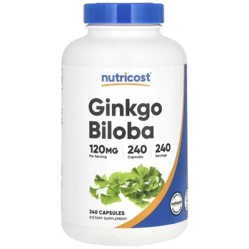 Nutricost, Ginkgo Biloba, 120 mg, 240 Capsules