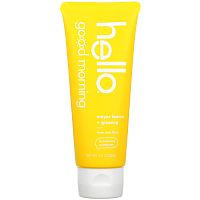 Hello, Good Morning, Fluoride Free Toothpaste, Meyer Lemon + Ginseng, 3 oz (85 g)