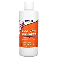 NOW Foods, Aloe Vera Concentrate, 4 fl oz (118 ml)