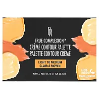 Black Radiance, True Complexion, Creme Contour Palette, 8322 Light To Medium, 0.26 oz (7.5 g)