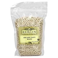 Bergin Fruit and Nut Company, Organic Navy Beans, 20 oz (568 g)