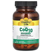 Country Life, Vegan CoQ10, 100 mg, 60 Vegan Capsules