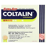 Fortune Pharm, Coltalin Cold &amp; Flu, Extra Fast , 36 Tablets