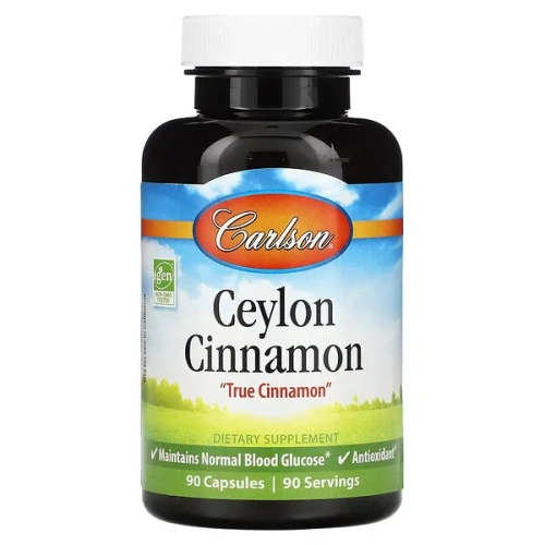 Carlson, Ceylon Cinnamon, 90 Capsules