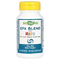 Nature&#x27;s Way, EFA Blend for Kids, 120 Softgels