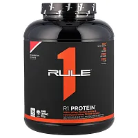 Rule One Proteins, R1 Protein Powder Drink Mix, Strawberries &amp; Creme, 5.03 lbs (2.28 kg)