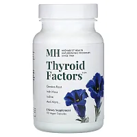 Michael&#x27;s Naturopathic, Thyroid Factors, 90 Vegan Capsules