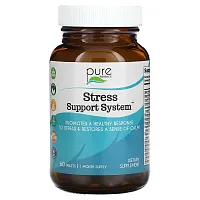 Pure Essence, Stress Support System, 60 Tablets