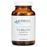 Metabolic Maintenance, The Big One without Iron, 90 Capsules