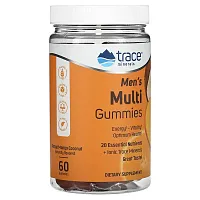 Trace Minerals ®, Men&#x27;s Multi Gummies, Orange Mango Coconut, 60 Gummies