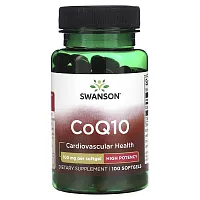 Swanson, CoQ10, 100 mg, 100 Softgels