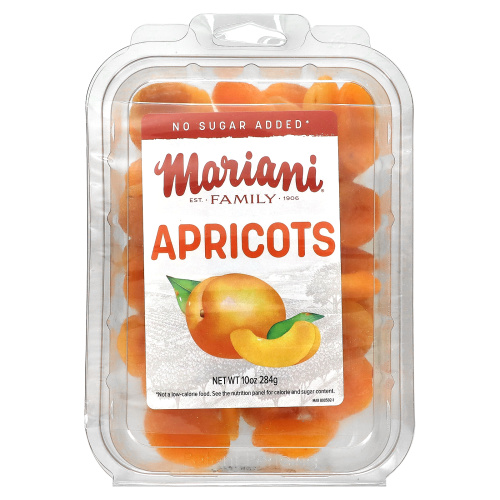 Mariani Dried Fruit, Абрикосы, 284 г (10 унций)