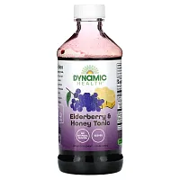 Dynamic Health, Elderberry &amp; Honey Tonic, 8 fl oz (237 ml)