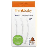 Think, Thinkbaby, Thinkster, Straw Replacement, 3 Pack