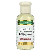 Nature&#x27;s Bounty, Vitamin E-Oil, 13,500 mg (30,000 IU), 2.5 fl oz (75 ml)