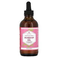 Leven Rose, 100% Pure &amp; Organic Rosehip Oil, 4 fl oz (118 ml)