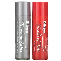 Blistex, Lip Expressions, Lip Moisturizer, Touch of Shine/Tint, 2 Sticks, 0.13 oz (3.69 g) Each