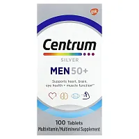 Centrum, Silver Men 50+, 100 Tablets