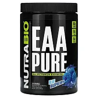 NutraBio, EAA Pure, Blue Raspberry, 0.87 lb (393 g)