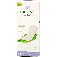 Organyc, Organic Cotton Panty Liners, Light Flow, 24 Liners