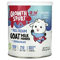 Growth Spurt, Premium Toddler Formula, Goat Milk Powder, 12-36 Months, 14.1 oz (400 g)