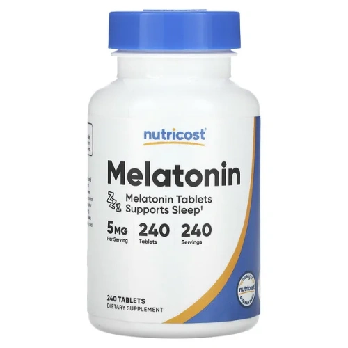 Nutricost, Melatonin, 5 mg, 240 Tablets