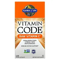 Garden of Life, Vitamin Code, RAW Vitamin C, 120 Vegan Capsules