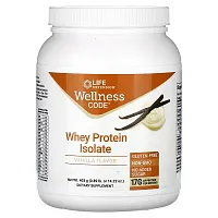 Life Extension, Wellness Code, Whey Protein Isolate, Vanilla, 0.89 lb (403 g)