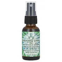 Flower Essence Services, Flower Essence &amp; Essential Oil, Grounding Green, 1 fl oz (30 ml)