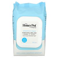 The Honey Pot Company, Sensitive Wipes, 30 Count