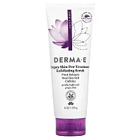 DERMA E, Crepey Skin Pre-Treatment Exfoliating Scrub, 6 oz (170 g)