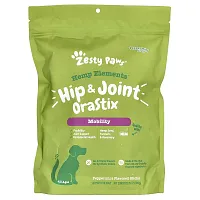 Zesty Paws, Hemp Elements, Hip &amp; Joint Orastix, For Dogs, All Ages, Peppermint , 25 oz (709 g)