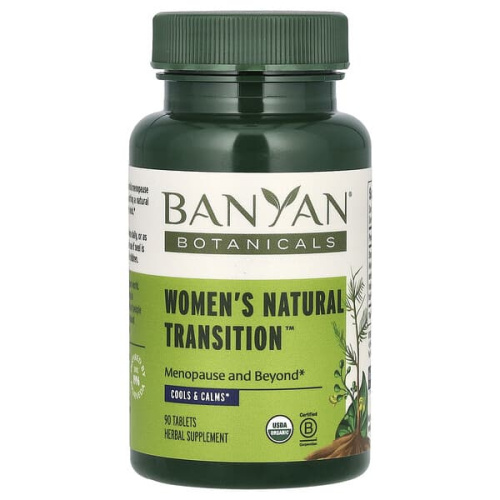 Banyan Botanicals, Women&#x27;s Natural Transition, 90 Tablets