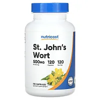 Nutricost, St. John&#x27;s Wort, 500 mg , 120 Capsules