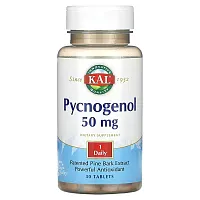 KAL, Pycnogenol, 50 mg, 30 Tablets