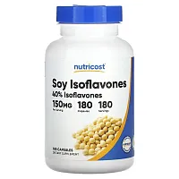 Nutricost, Soy Isoflavones, 150 mg, 180 Capsules