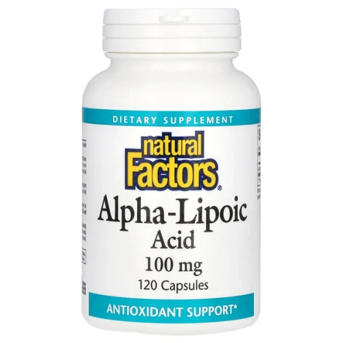 Natural Factors, Alpha-Lipoic Acid, 100 mg, 120 Capsules