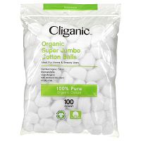 Cliganic, Органические шарики из супер-джамбо, 100 штук