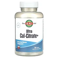 KAL, Ultra Cal-Citrate+, 120 Tablets