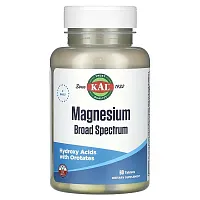 KAL, Magnesium Broad Spectrum, 60 Tablets