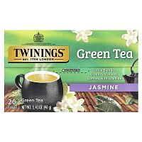 Twinings, Green Tea, Jasmine, 20 Tea Bags, 1.41 oz (40 g)