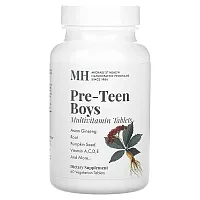 Michael&#x27;s Naturopathic, Pre-Teen Boys Multivitamin, 60 Vegetarian Tablets