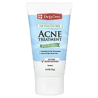 De La Cruz, Acne Treatment Ointment with 5% Sulfur, For Sensitive Skin, 2.6 oz (74 g)