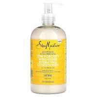 SheaMoisture, Невесомый увлажняющий кондиционер с низкой пористостью, масло виноградных косточек и чайного дерева, 384 мл (13 жидк. Унций)