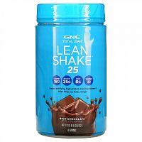 GNC, Total Lean, Lean Shake 25, протеин с насыщенным шоколадным вкусом, 832 г (29,35 унции)