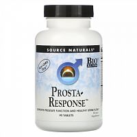 Source Naturals, Prosta-Response, добавка для здоровья простаты, 90 таблеток