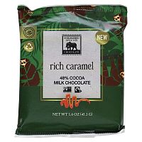 Endangered Species Chocolate, Rich Caramel, 48% Cocoa Milk Chocolate , 1.6 oz (45.3 g)