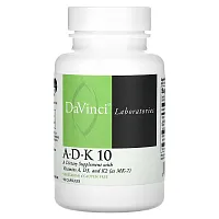 DaVinci Laboratories of Vermont, A-D-K 10, 90 Capsules