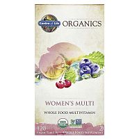 Garden of Life, Organics, Women&#x27;s Multi, 120 Vegan Tablets